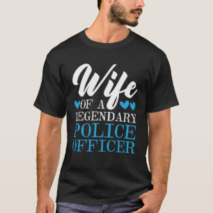 Politievrouw COP Sheriff Wetshandhavingsambtenaar T-shirt