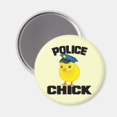 Politievrouw Magneet (Voorkant / Achterkant)