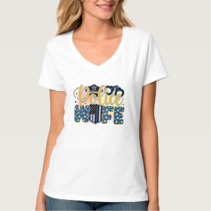 Politievrouw T-shirt