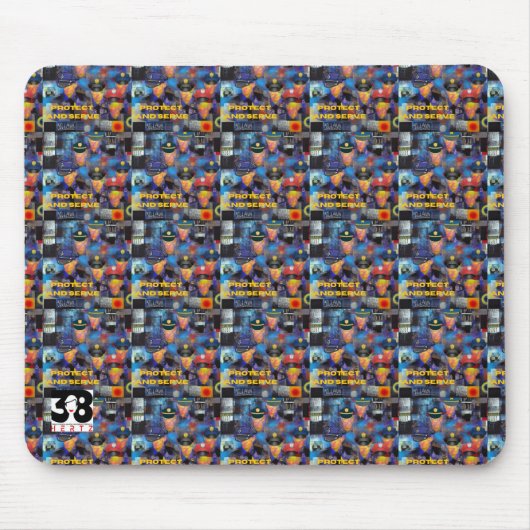 Politiewaardering Muismat (Voorkant)