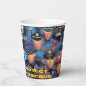 Politiewaardering Papieren Bekers (Links)