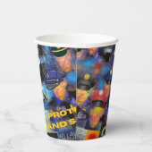 Politiewaardering Papieren Bekers (Rechts)