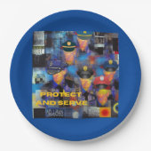 Politiewaardering Papieren Bordje (Voorkant)