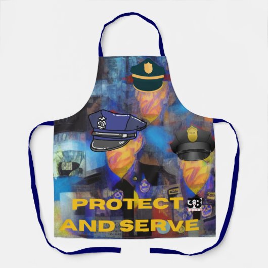 Politiewaardering Schort (Voorkant)