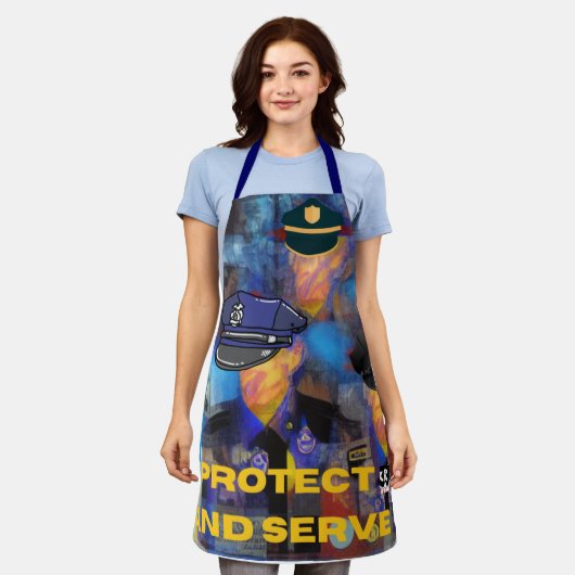 Politiewaardering Schort (Gedragen)