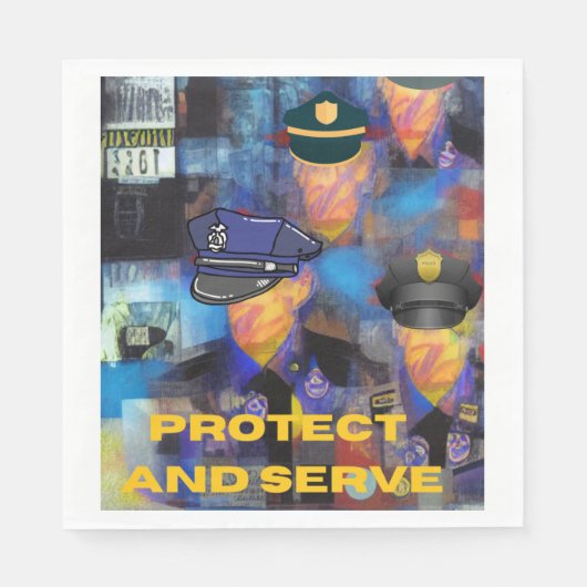 Politiewaardering Servet (Voorkant)