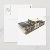 Politiewagen Briefkaart (Voorkant / Achterkant)