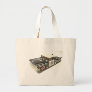 Politiewagen Grote Tote Bag