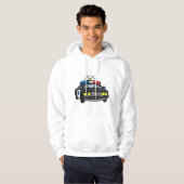 Politiewagen Hoodie (Voorkant volledig)