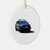 Politiewagen Keramisch Ornament (Rechts)