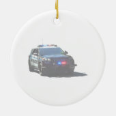 Politiewagen Keramisch Ornament (Achterkant)