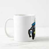 Politiewagen Koffiemok (Links)