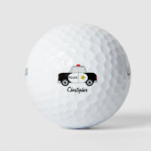 Politiewagen Ontwerp Golfballen (Voorkant)