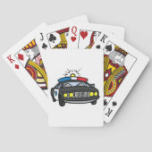 Politiewagen Pokerkaarten (Achterkant)