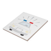 Politiewagen Tegeltje (Zijkant)