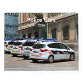 Politiewagens 2026 Kalender (Hoes)