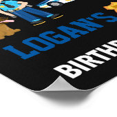 Politiewelzijnsfeest K9 Politiehond Poster (Hoek)