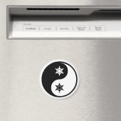 Politiewerk Yin Yang Magneet (Insitu (Vaatwasser))
