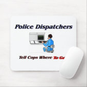 Politiezendkrachten Muismat (Met muis)