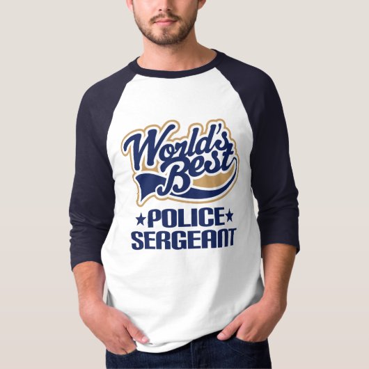 politisergeant Gift T-shirt (Voorkant)