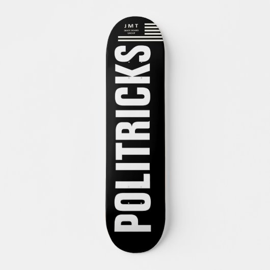 POLITRICKS Skateboard, 7¾" deck Persoonlijk Skateboard (Voorkant)