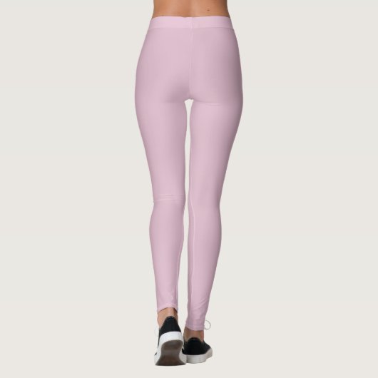 Politroze Minimale wissellijnen Grafisch Leggings (Achterkant)