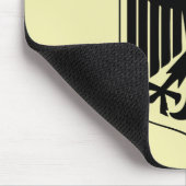 POLIZEI - Duitse politiesymbool Giften Muismat (Hoek)