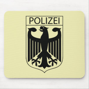 POLIZEI - Duitse politiesymbool Giften Muismat