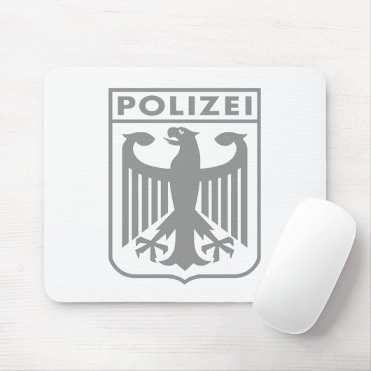 Polizei Muismat (Met muis)