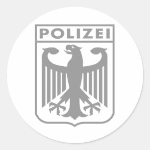 Polizei Ronde Sticker