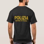 Polizia — Italiaanse antiterreurdienst T-shirt (Achterkant)