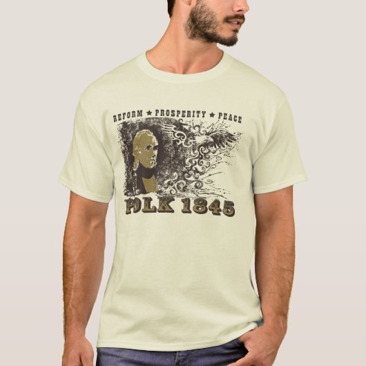 Polk 1845 t-shirt (Voorkant)
