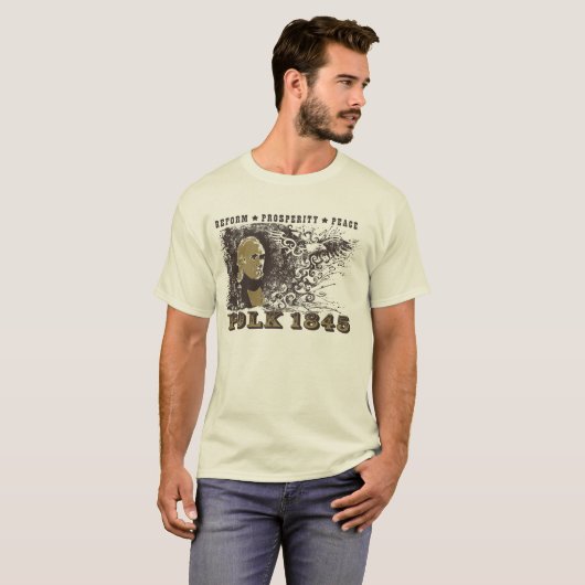 Polk 1845 t-shirt (Voorkant volledig)