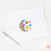 Polk een Dot en Stripes Envelope Seal Stickers (Envelop)