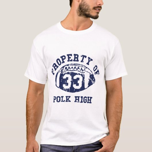 Polk High Al Gehuwd met kinderen Bundy School 33 T-shirt (Voorkant)