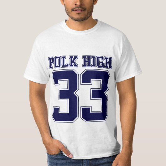 Polk High Bundy 33 T-shirt (Voorkant)