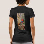 "Polk Parrots" Dames Petite T-shirt (Achterkant)