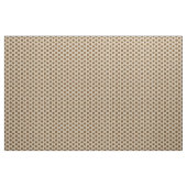 Polk Stippen Bruin op Tan Fabric Stof (Fat Quarter)