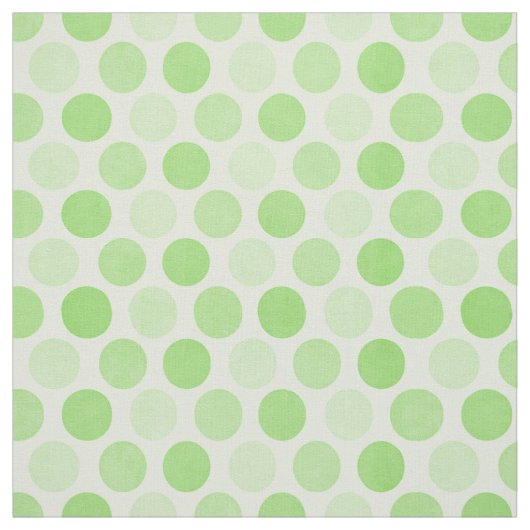 Polk Stippen Green Fabric Stof (Swatch)