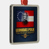 Polk (Zuidelijke Patriot) Metalen Ornament (Rechts)