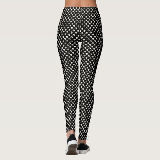 Polka Bat and Moon Leggings (Achterkant)