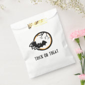 Polka Bat en Moon Bedankzakje (Gezegeld)