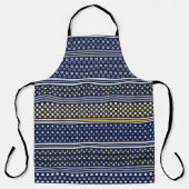 Polka Blauwe Schort (Voorkant)