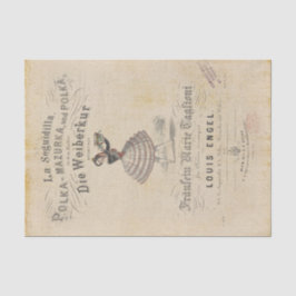 polka danser tissuepapier