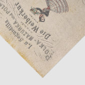 polka danser tissuepapier (Detail)