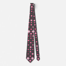 Polka Dot 01.Roze DGrey BG
