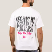 Polka Dot Afro Zebra T-shirt (Achterkant)
