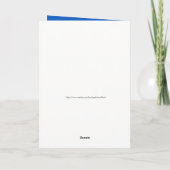 Polka Dot and Stripes verjaardagstaart Kaart (Achterkant)