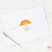 Polka Dot and Sunshine Address Stickers (Envelop)
