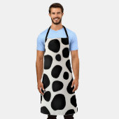 Polka Dot Apron Schort (Gedragen)